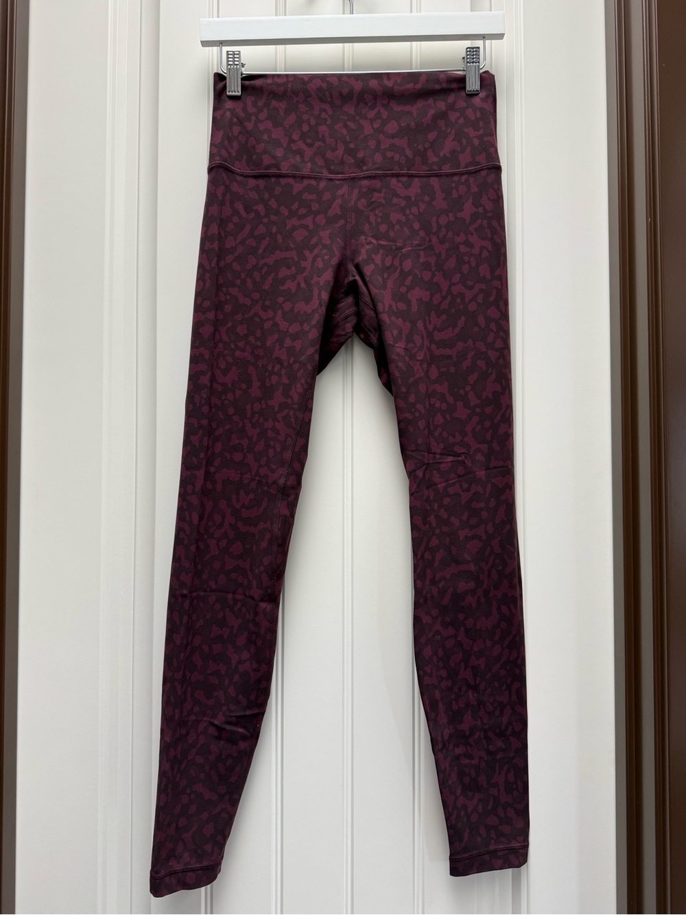 Women’s lululemon athletica Burgundy Animal-Print Leggings